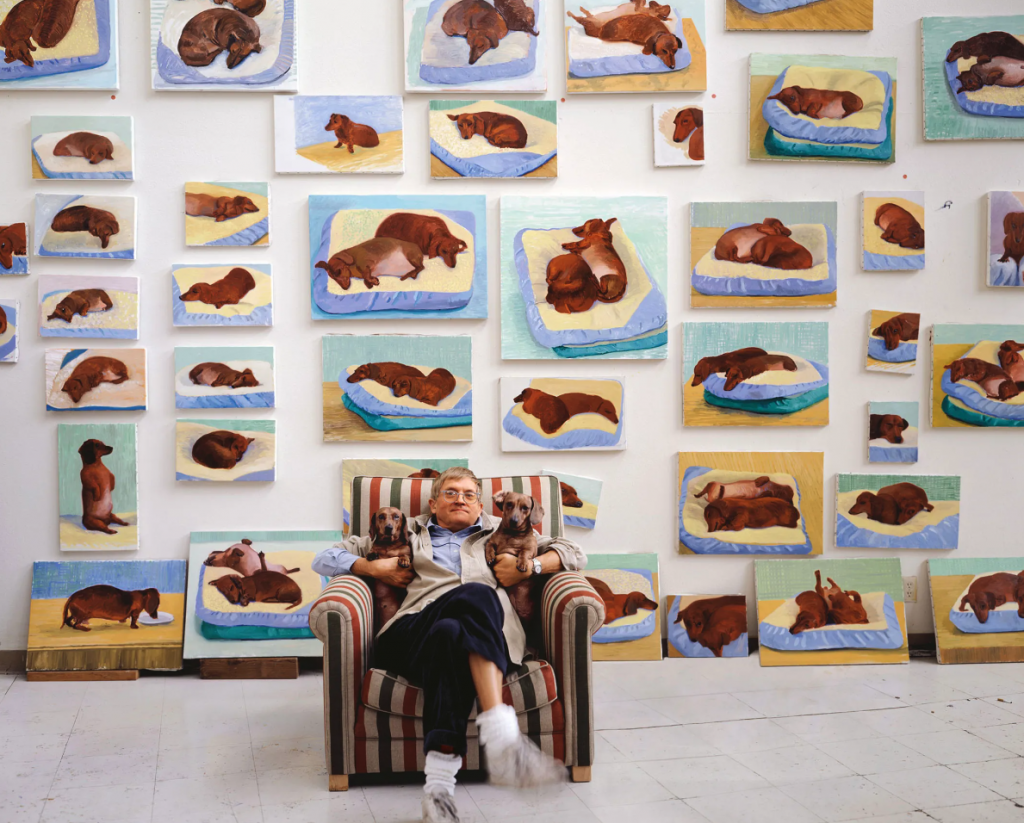 David Hockney Dogs